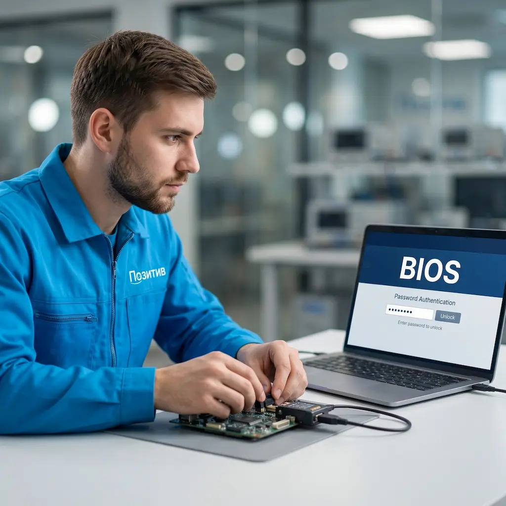Снятие пароля BIOS ноутбука в Мытищах