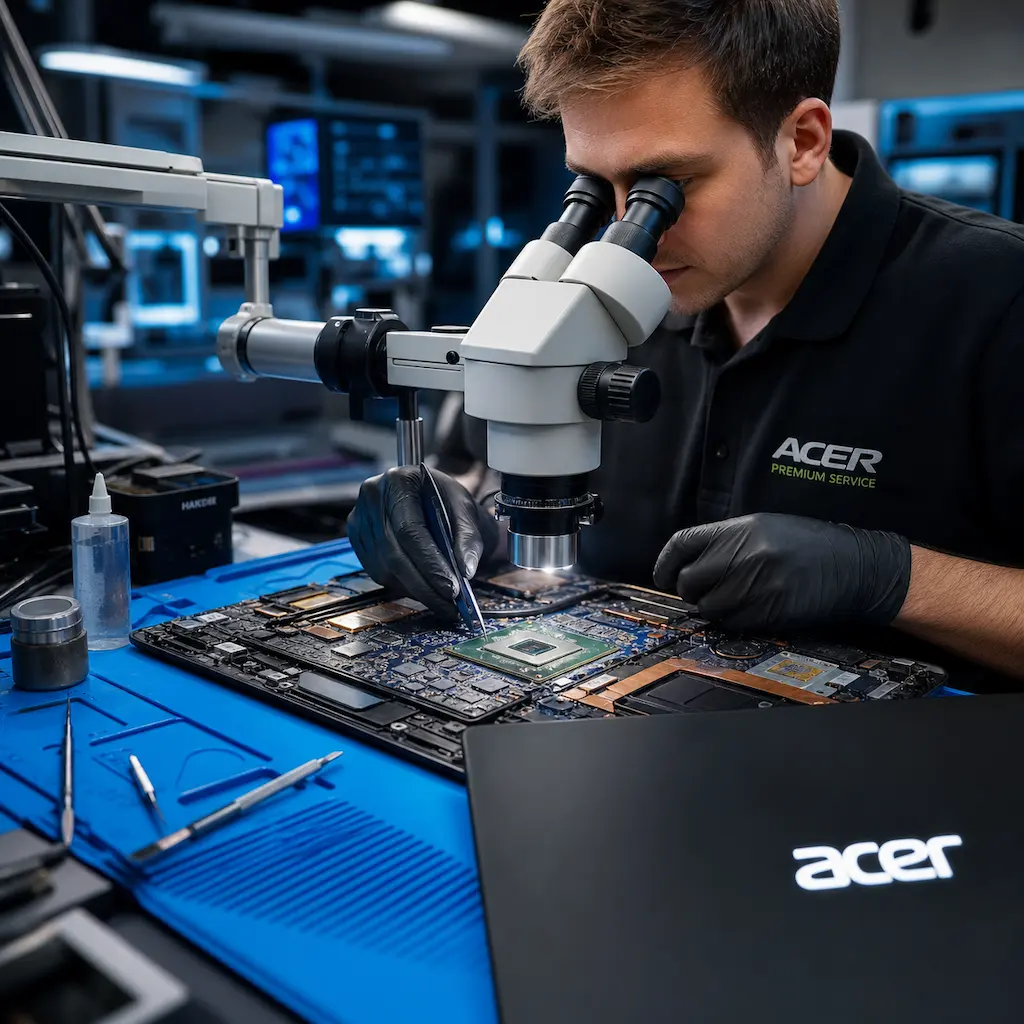Замена видеокарты ноутбука Acer в Мытищах