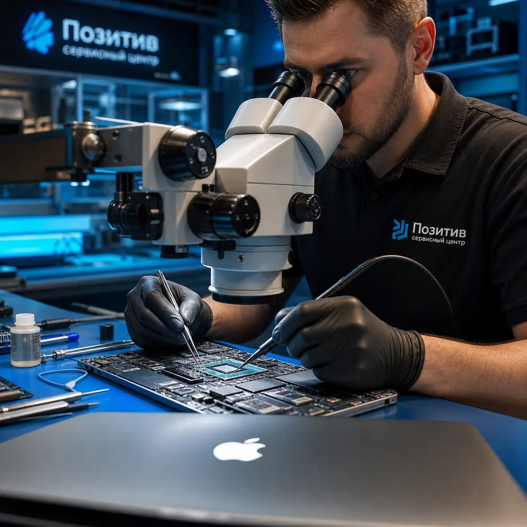 Замена видеокарты Apple MacBook в Мытищах