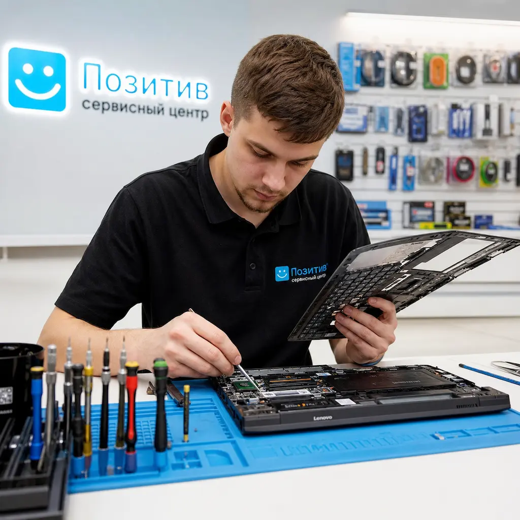 заменить клавиатуру на ноутбуке Lenovo в Мытищах