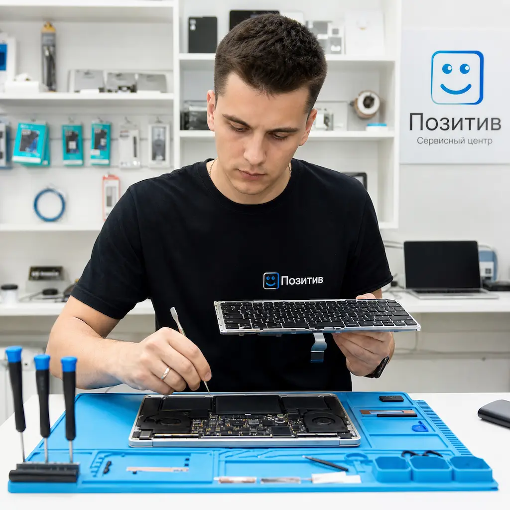 заменить клавиатуру на Apple Macbook в Мытищах