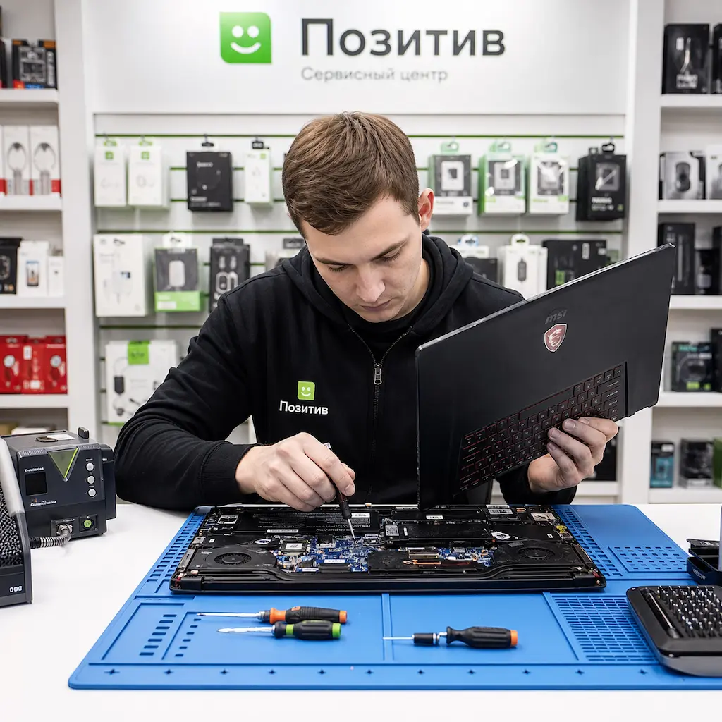 заменить клавиатуру на ноутбуке MSI в Мытищах