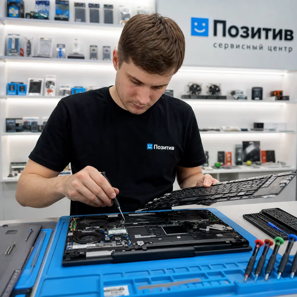 заменить клавиатуру на ноутбуке Samsung в Мытищах