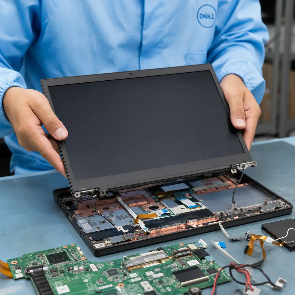 заменить матрицу ноутбука Dell в Мытищах
