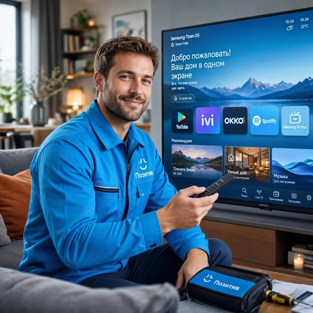 Настройка Smart TV в Мытищах