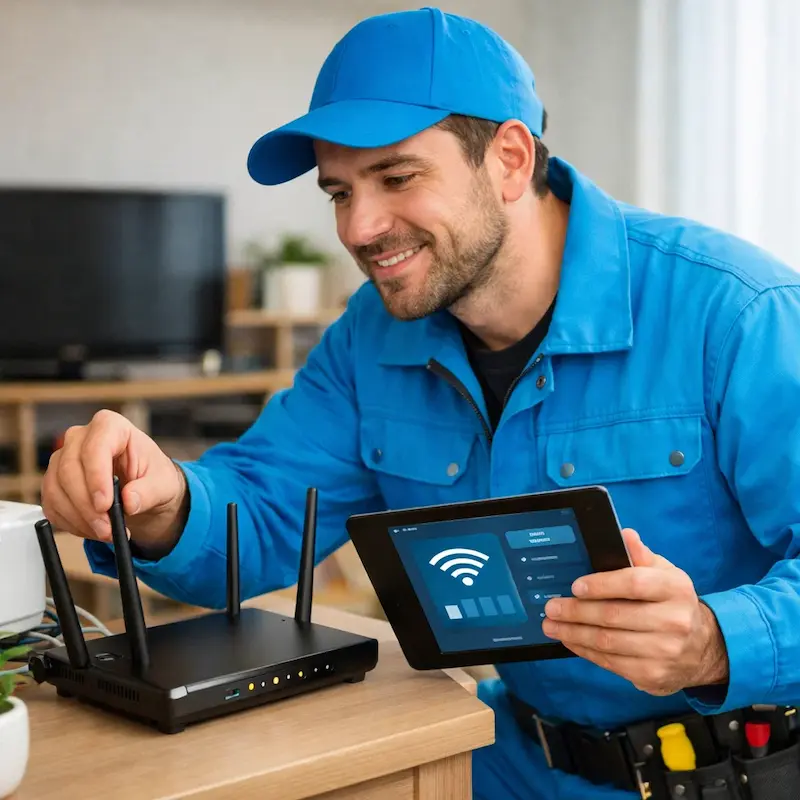 Настройка Wi-Fi для квартиры, дома и офиса в Мытищах