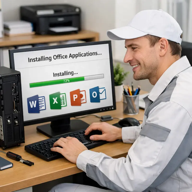 Установка и настройка программ на компьютере в Мытищах