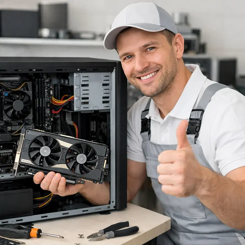 Замена видеокарты ПК в Мытищах