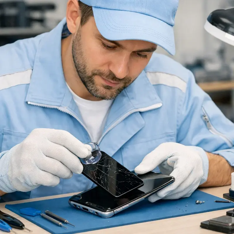 Заменить сенсорное стекло на смартфоне в Мытищах