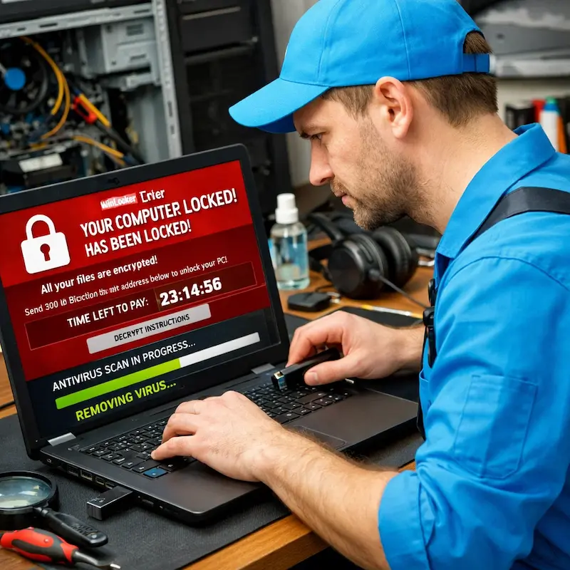 Удалить винлокер в Мытищах